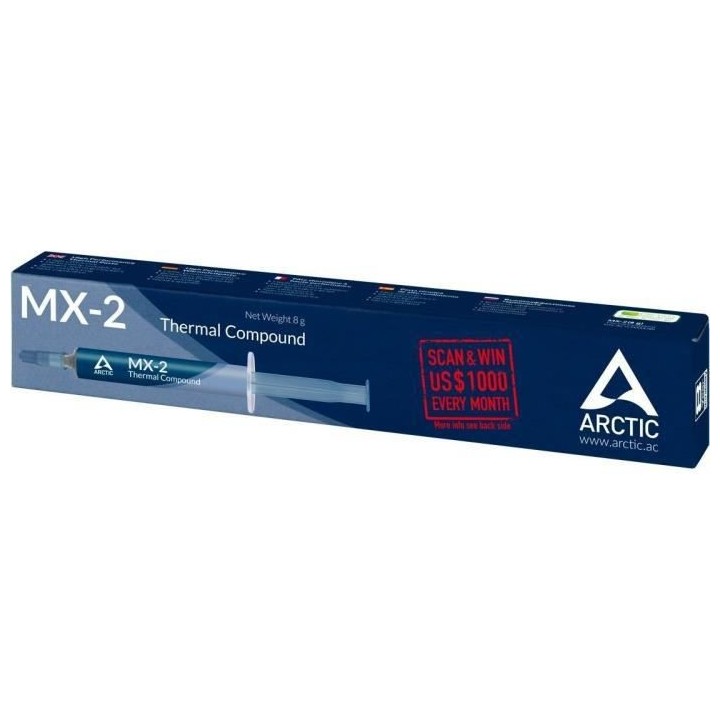 ARCTIC - MX 2 8g - Pâte thermique - ACTCP00004B