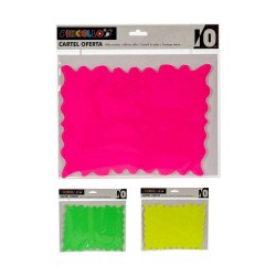 Étiquettes adhésives Panneau Carré 25 x 26,5 cm (12 Unités)