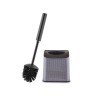 Brosse de salle de wc Gris foncé Plastique 12,3 x 36,5 x 14,5 cm (12 Unités)