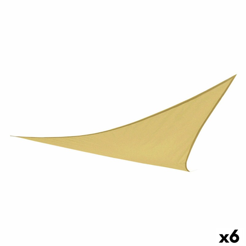 Auvent Aktive Triangulaire 360 x 0,3 x 360 cm Polyester (6 Unités)