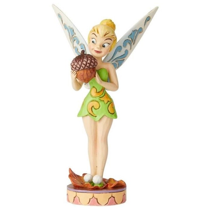 Figurine Disney - ENESCO - Peter Pan : Fée Clochette avec gland