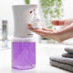 Distributeur automatique de savon mousse avec capteur Foamy InnovaGoods Blanc Transparent (Reconditionné B)