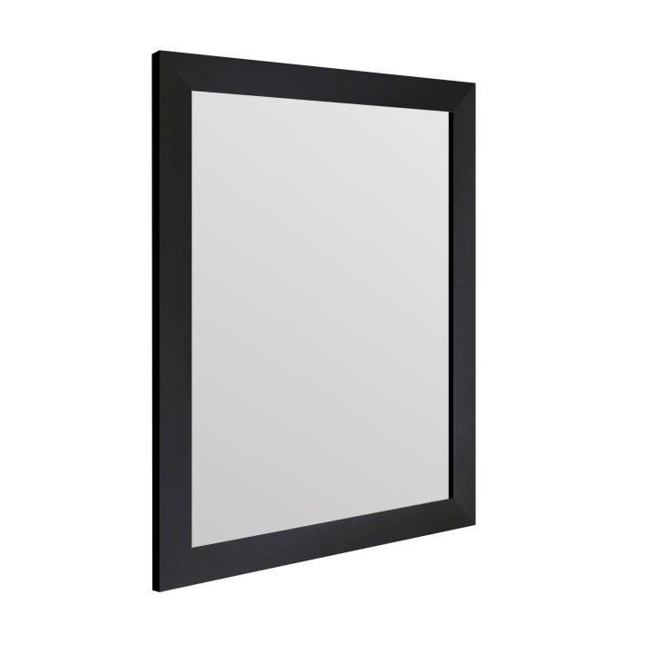 ARTESANIA BASIC Miroir rectangulaire 40x50 cm Noir
