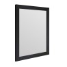 ARTESANIA BASIC Miroir rectangulaire 40x50 cm Noir