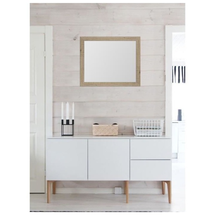 ARTESANIA BASIC Miroir rectangulaire 40x50 cm Pin