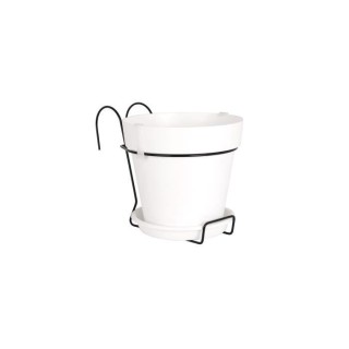 ARTEVASI Pot de fleurs Capri pour balcon - 4 L - 20 x 20 x 18,9 cm - B