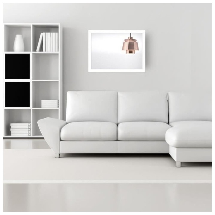 ARTESANIA BASIC Miroir rectangulaire 50x70 cm Blanc