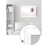 ARTESANIA BASIC Miroir rectangulaire 50x70 cm Blanc