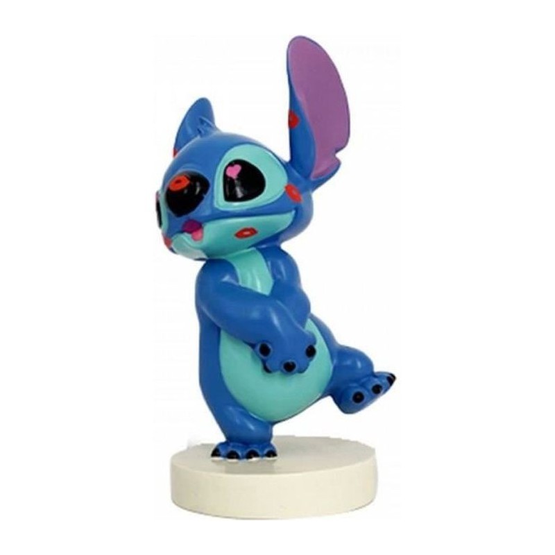 Figurine Disney - ENESCO - Stitch et Angel : Stitch avec Bisous sur le Visage