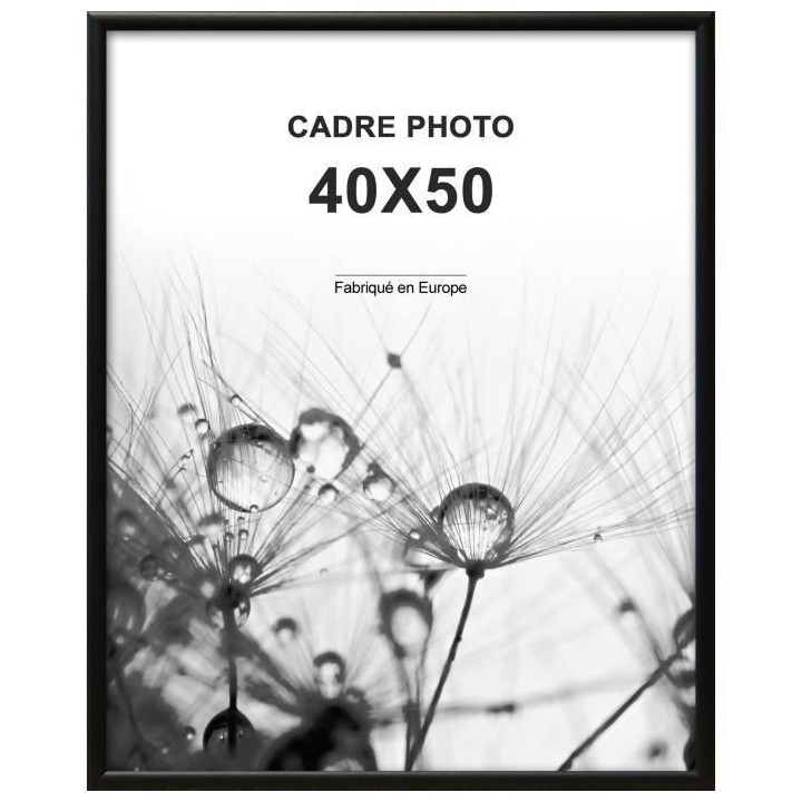 ARTESANIA ALTANA Cadre photo 40x50 cm Noir mat