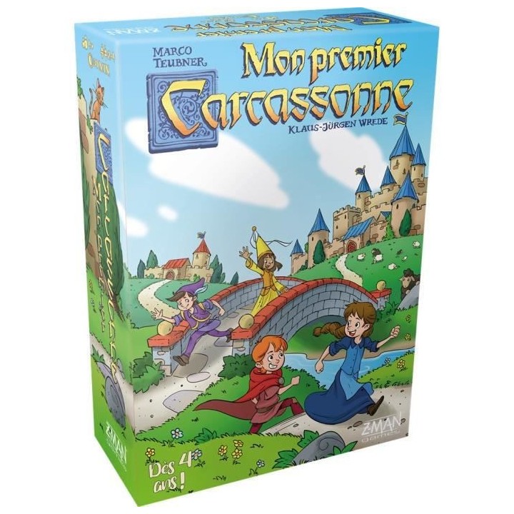 Mon Premier Carcassonne (nouvelle édition) - Asmodee - Jeu de sociét