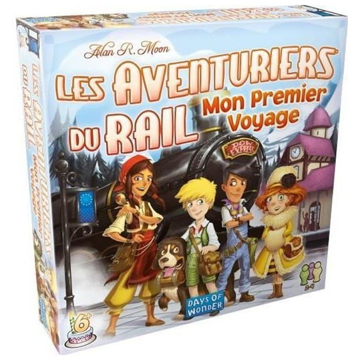 LES AVENTURIERS DU RAIL Mon Premier Voyage - Jeu de société