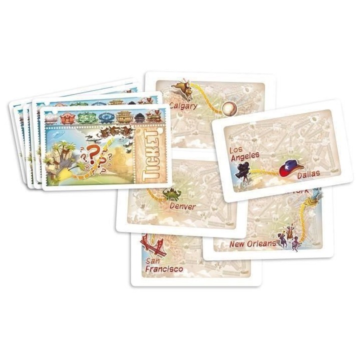 LES AVENTURIERS DU RAIL Mon Premier Voyage - Jeu de société