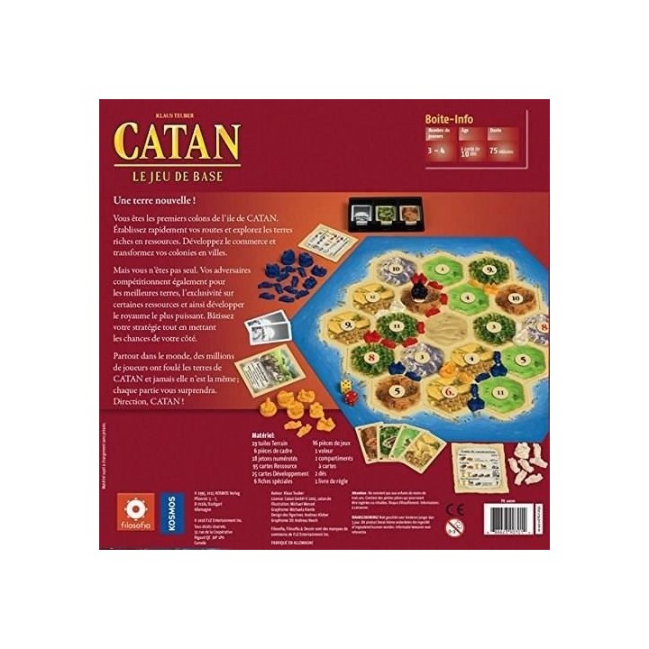 Kosmos | Catan : Le jeu de base | Unbox Now | Jeu de société | a par