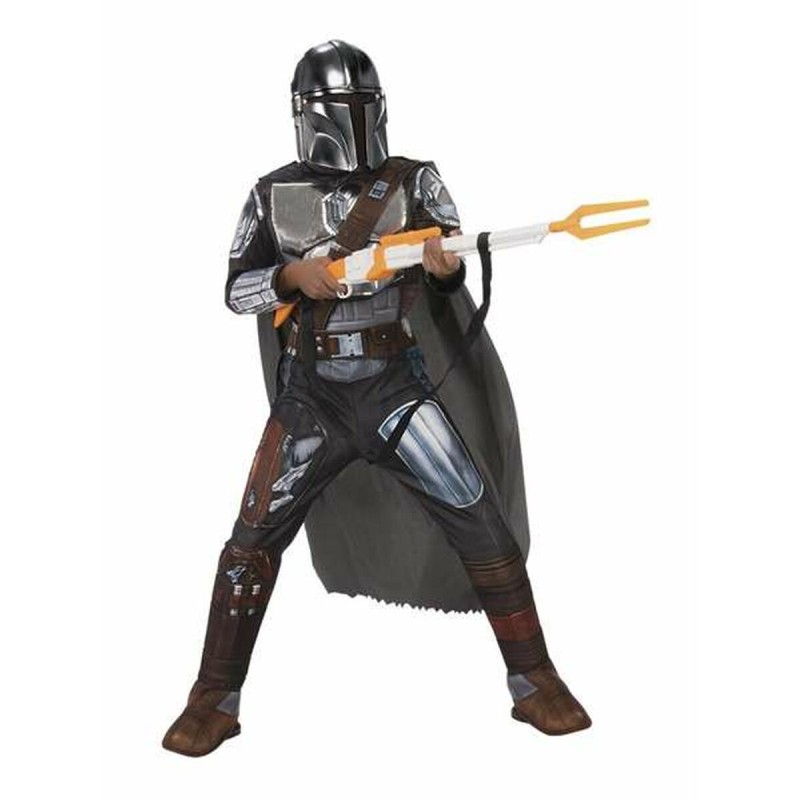 Déguisement pour Enfants The Mandalorian Silver Premium Noir