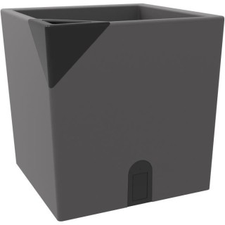 Pot de fleurs carré - EDA Aqualight a réserve d'eau intelligente - 3