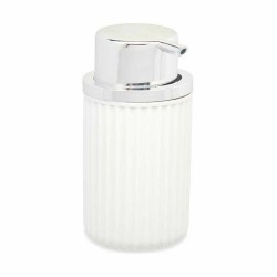 Distributeur de Savon Blanc Plastique 450 ml (32 Unités)