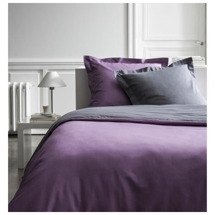 TODAY PREMIUM Parure de couette bicolore percale - 1 housse de couette