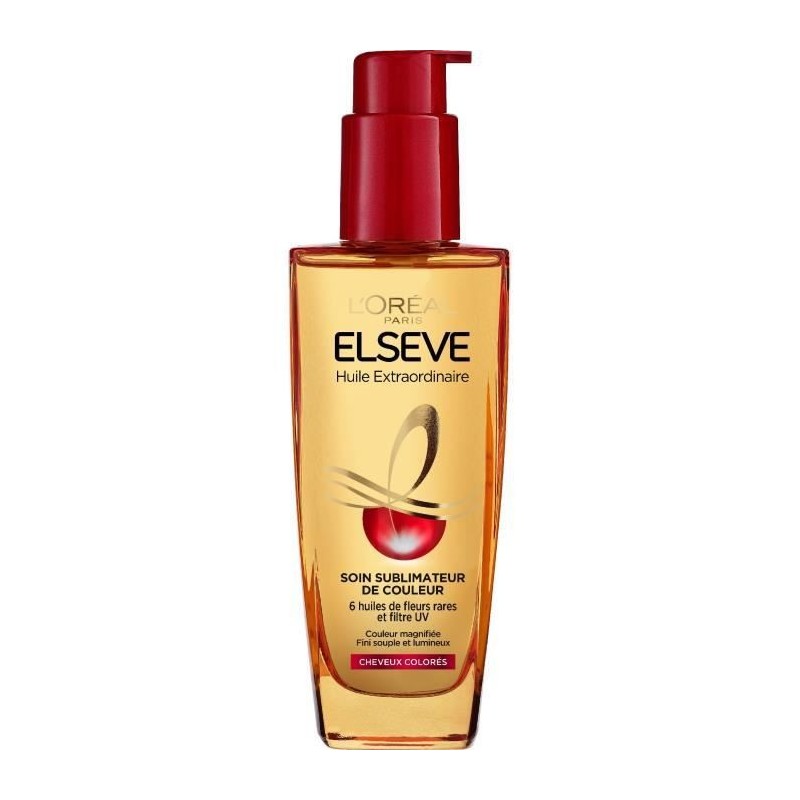 Soin Sublimateur de Couleur Elseve L'OREAL PARIS - Cheveux Colorés - 100 ml