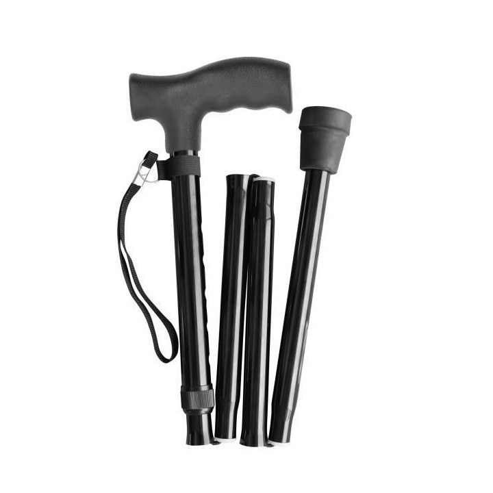 Canne pliante avec étui AUTONOMIE ET BIEN eTRE TMI 6786 - Ajustable e