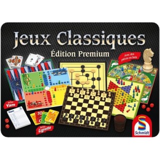 Coffret Jeux Classiques Édition Premium - Jeu de société - SCHMIDT