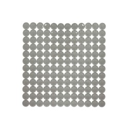 Tapis de Douche Antidérapant Gris PVC 54 x 54 x 1 cm (6 Unités)