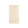 Tapis de Douche Antidérapant Beige PVC 68 x 36 x 1 cm (6 Unités)