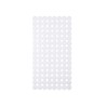 Tapis de Douche Antidérapant Blanc PVC 68 x 1 x 36 cm (6 Unités)