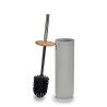 Brosse de salle de wc Marron Noir Gris Bambou polypropylène 9,5 x 39 x 9,5 cm (6 Unités)