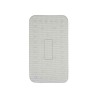 Tapis de Douche Antidérapant Gris PVC 69,3 x 40 x 1 cm (6 Unités)