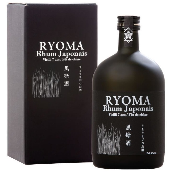 Rhum Ryoma - Rhum vieux - Japon - 40%vol - 70cl sous étui