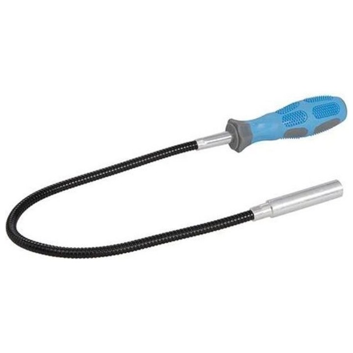 SILVERLINE Outil magnétique flexible de ramassage - Bleu