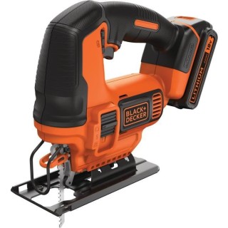 Scie sauteuse pendulaire sans-fil 18V BLACK+DECKER (Livrée avec 1 Cha