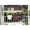 ELHO Bac de balcon Corsica Flower Bridge 30 - Blanc - Extérieur & Balcon - L 29,6 x W 29,6 x H 24 cm