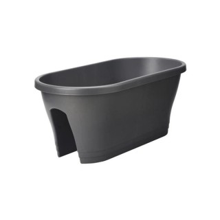 ELHO Bac de balcon Corsica Flower Bridge 60 - Gris anthracite - Extér