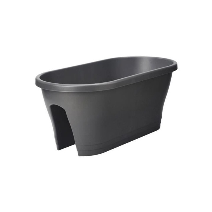 ELHO Bac de balcon Corsica Flower Bridge 60 - Gris anthracite - Extér