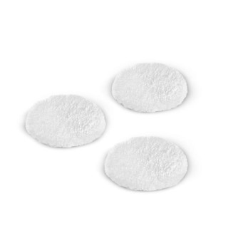 KÄRCHER Lot de 3 pads lustrants pour sols cirés