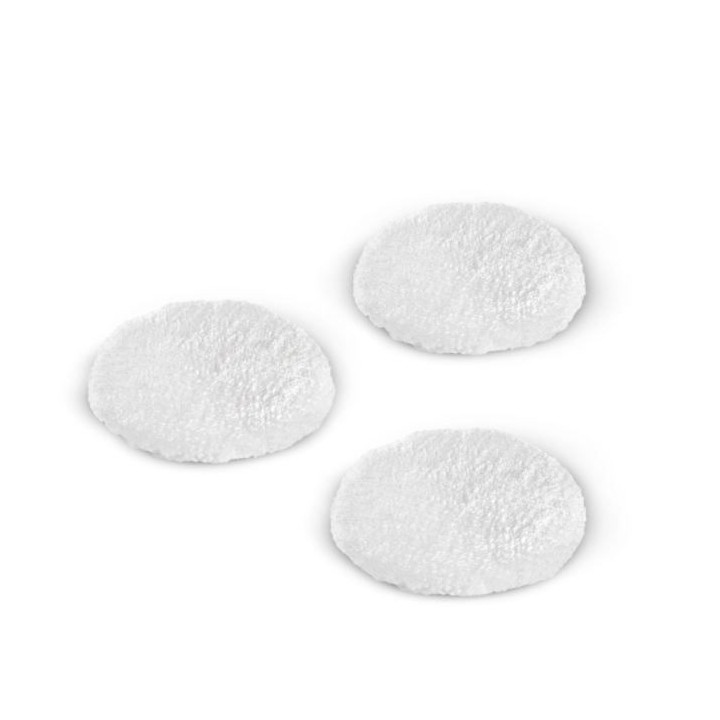 KÄRCHER Lot de 3 pads lustrants pour sols cirés
