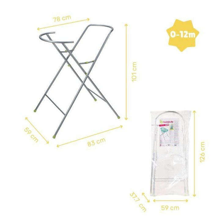 BADABULLE Pieds de baignoire