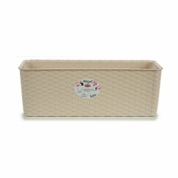 Jardinière Stefanplast Beige Plastique 17,5 x 16 x 48,5 cm (12 Unités)