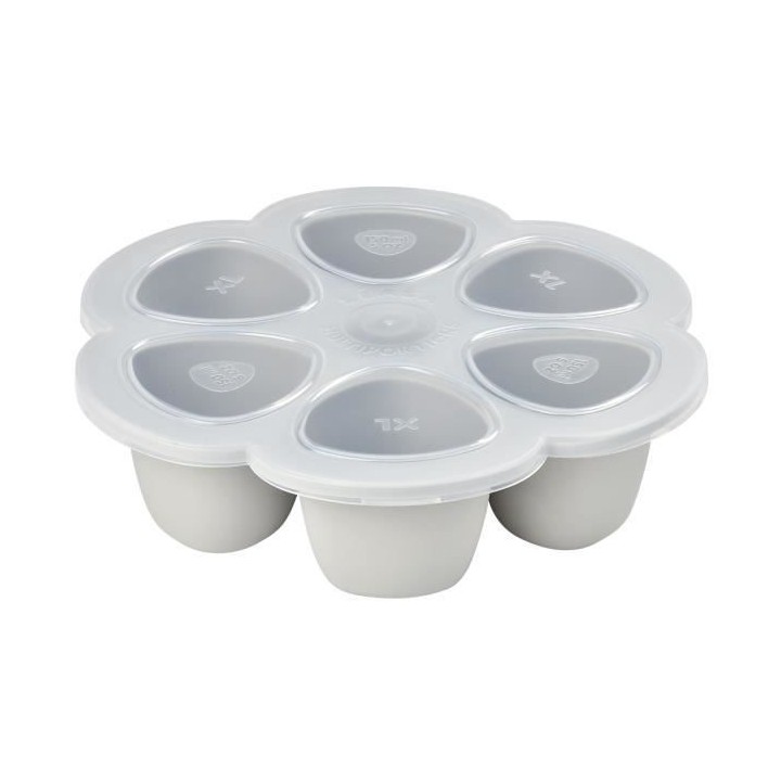 Béaba Portion Multiportions Moule en Silicone Light Mist 6 x 150ml