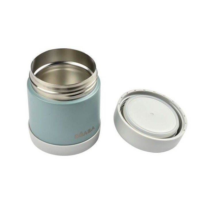 BEABA Portion de conservation inox isotherme 300 ml (light mist/eucaly