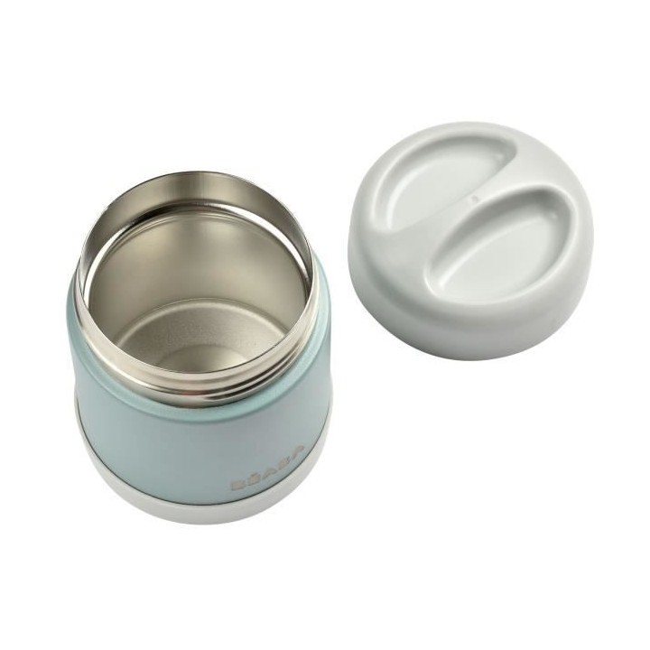 BEABA Portion de conservation inox isotherme 300 ml (light mist/eucaly