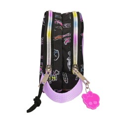 Trousse Fourre-Tout Double Monster High Creep Noir 21 x 8 x 6 cm