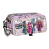 Trousse Fourre-Tout Double Monster High Best boos Lila 21,5 x 10 x 8 cm