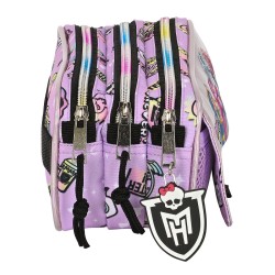 Trousse Fourre-Tout Double Monster High Best boos Lila 21,5 x 10 x 8 cm