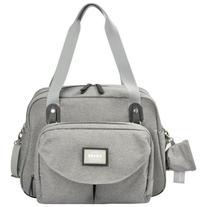 Béaba Les Sorties Sac a Langer Geneve II Gris Chiné