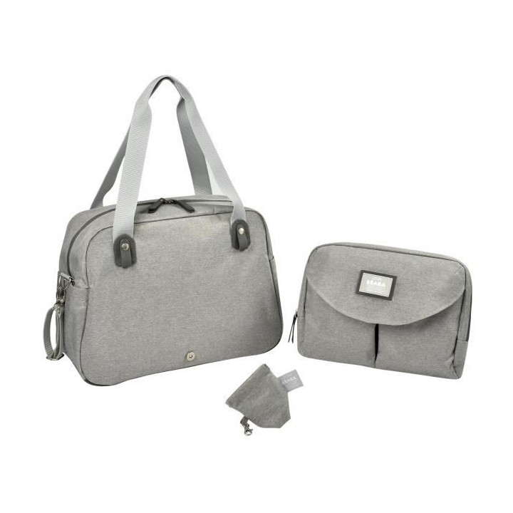 Béaba Les Sorties Sac a Langer Geneve II Gris Chiné