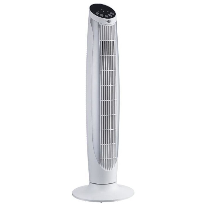 Ventilateur colonne BEKO EFW6000WS - 45 W - 3 niveaux de vitesse, sile