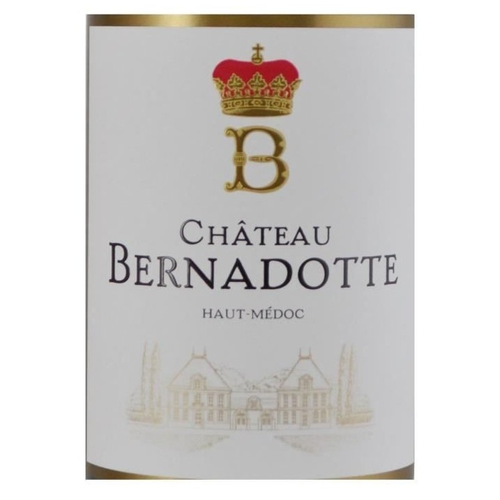 Château Bernadotte 2015 Haut-Médoc - Vin rouge de Bordeaux